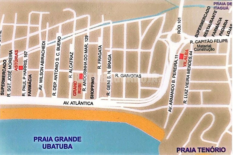 Apartment for vacation in Ubatuba